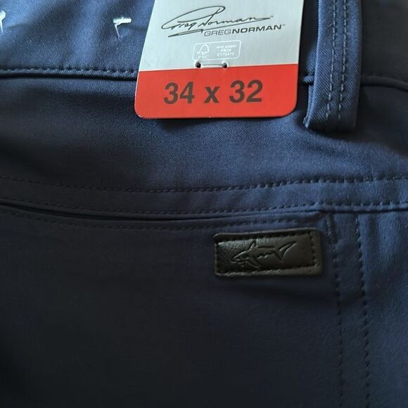Greg Norman Pants Men’s Size 34x32  / 5 Pocket Travel Pant - Picture 4 of 4